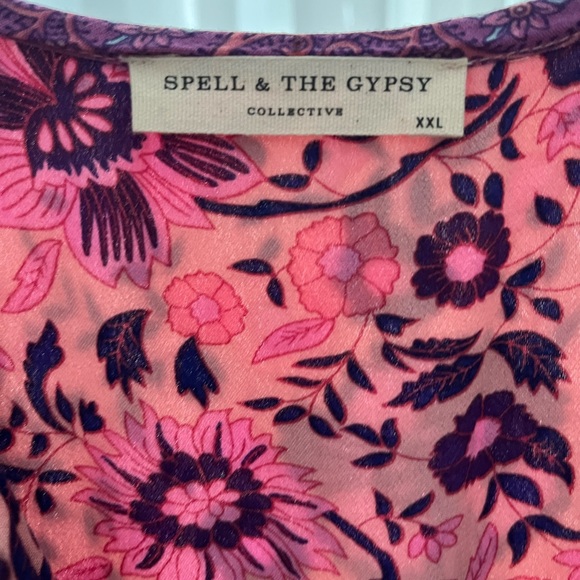 Nwot unicorn tears 2021 folktown boho gown xxl - Picture 4 of 6